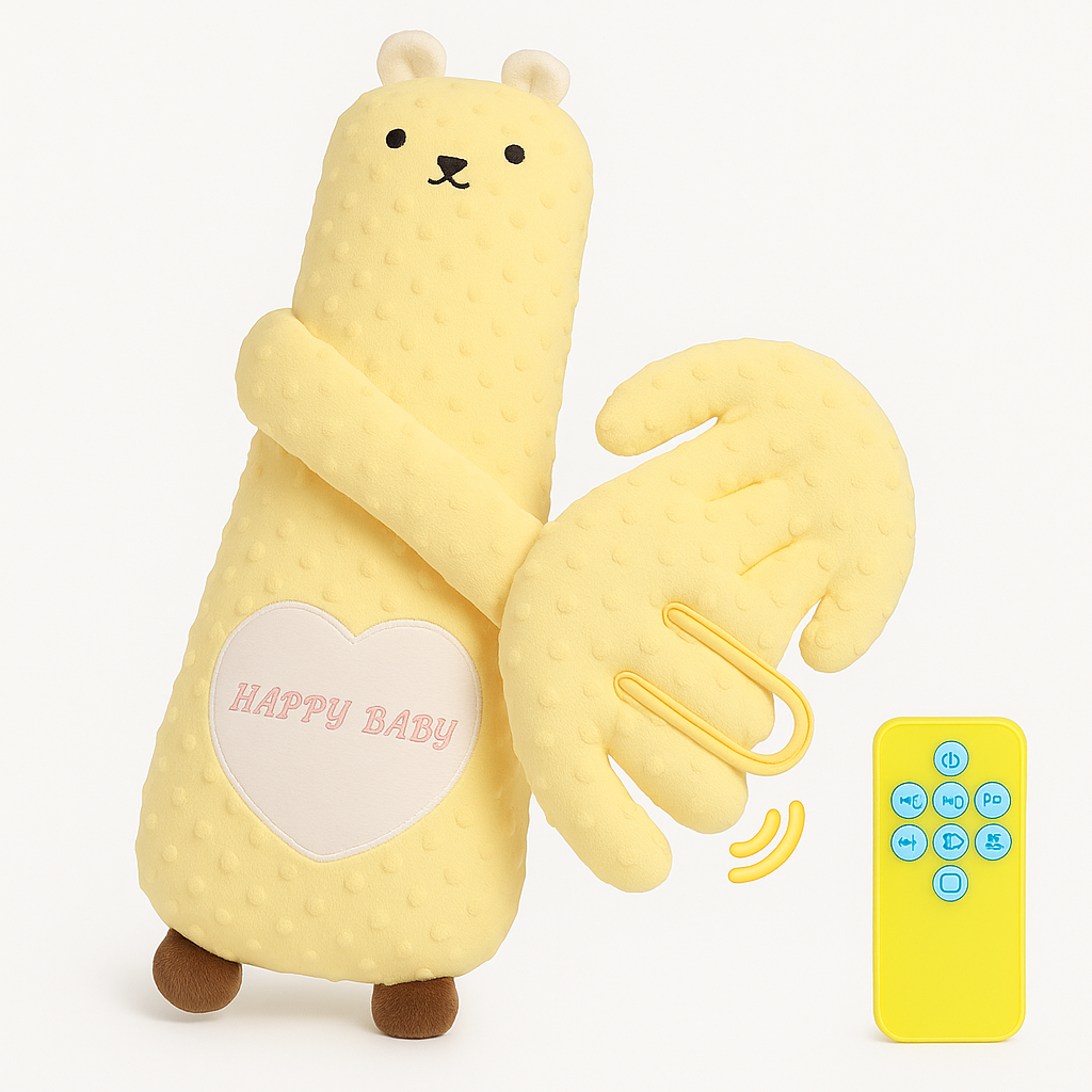 LittleCuddles™ HugME Baby Cuddle Plush Soothing Sleep Buddy for Infants