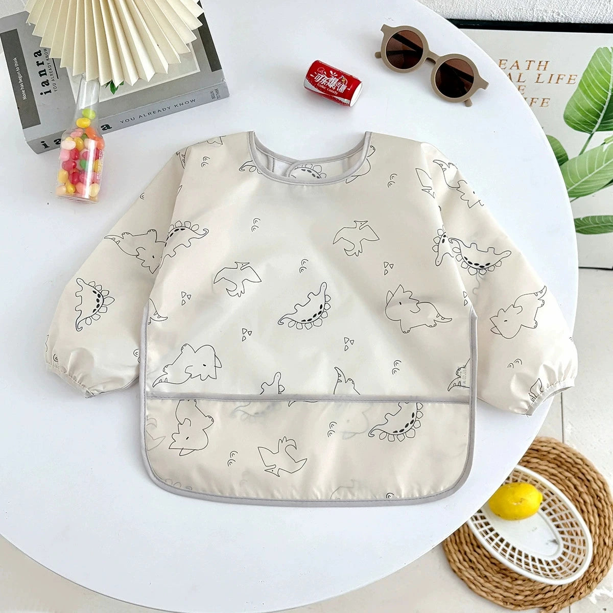 LittleCuddles™ Waterproof Full-Sleeve Baby Bib