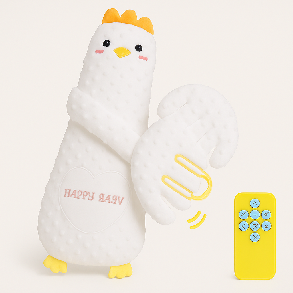 LittleCuddles™ HugME Baby Cuddle Plush Soothing Sleep Buddy for Infants