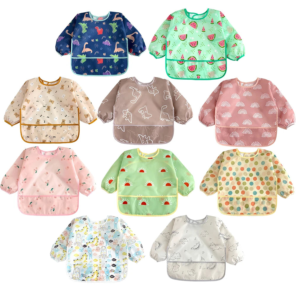 LittleCuddles™ Waterproof Full-Sleeve Baby Bib