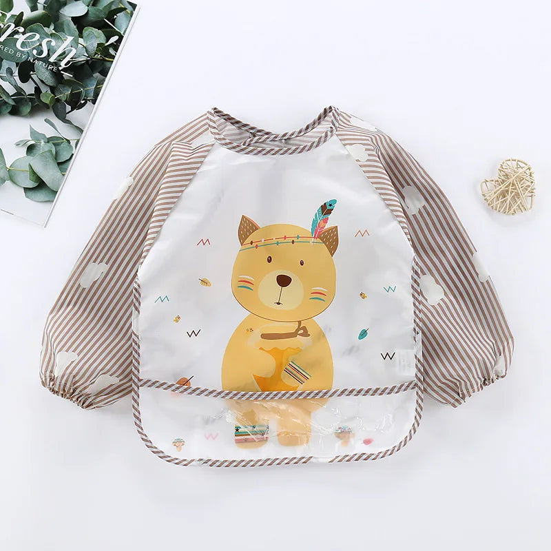 LittleCuddles™ Waterproof Full-Sleeve Baby Bib