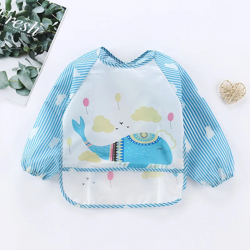 LittleCuddles™ Waterproof Full-Sleeve Baby Bib