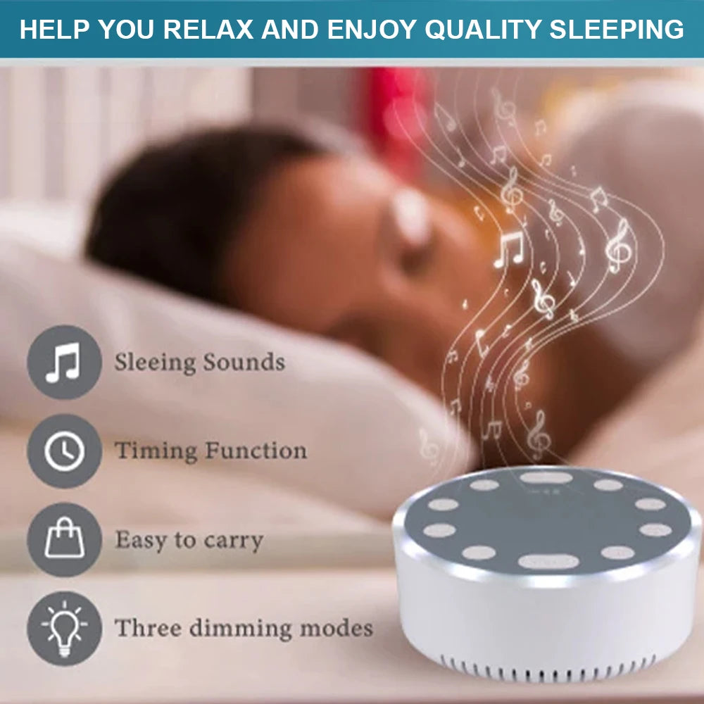 LittleCuddles™ White Noise Machine & Baby Sleep Aid