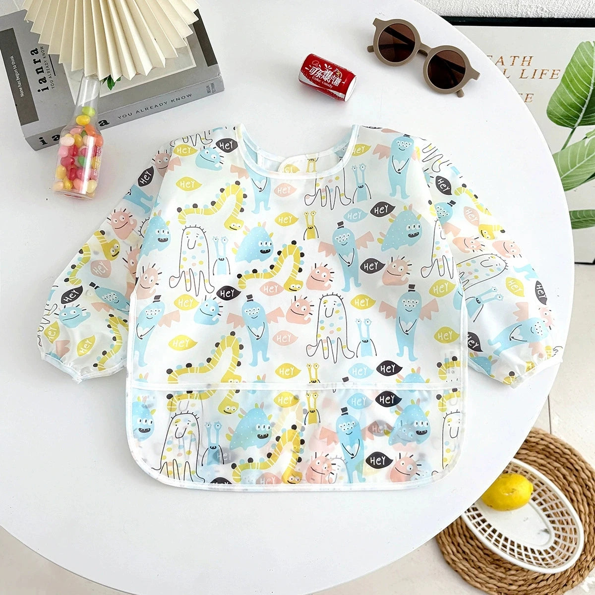 LittleCuddles™ Waterproof Full-Sleeve Baby Bib