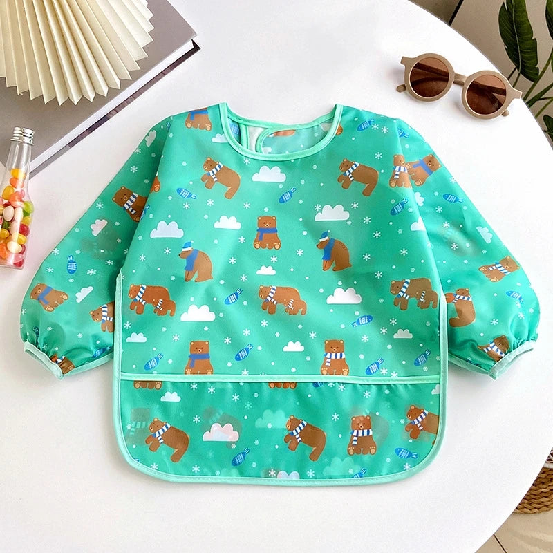 LittleCuddles™ Waterproof Full-Sleeve Baby Bib