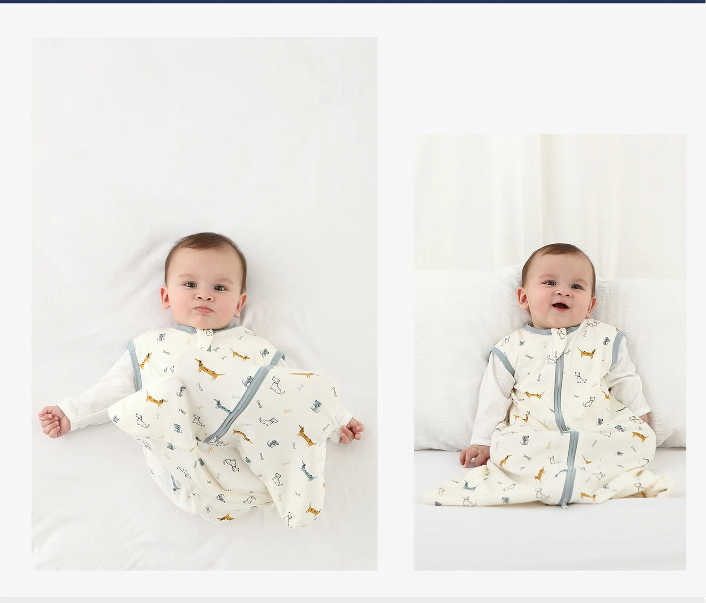 🍼 LittleCuddles™ Baby Sleep Sack – Safe & Comfy All-Night Sleep