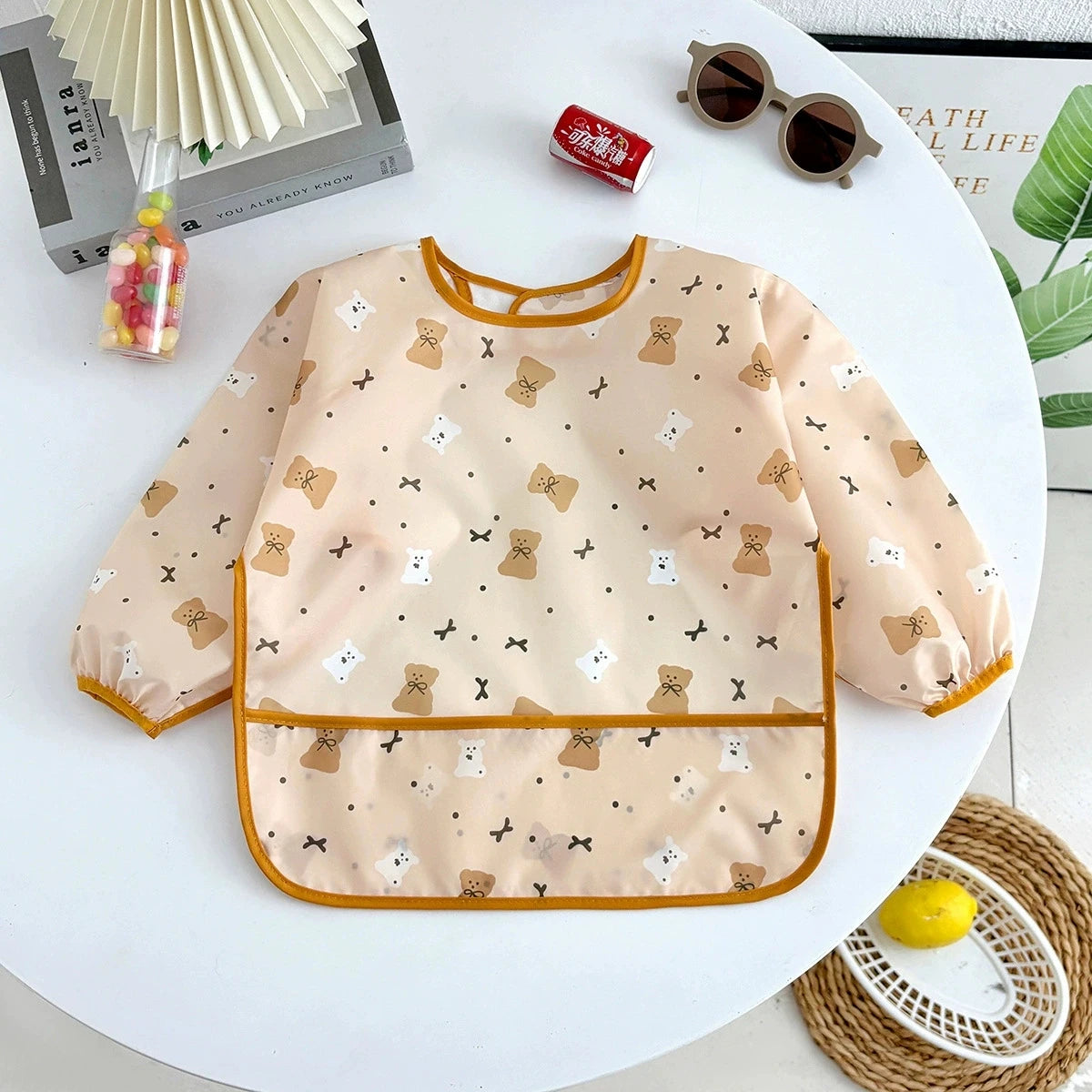 LittleCuddles™ Waterproof Full-Sleeve Baby Bib