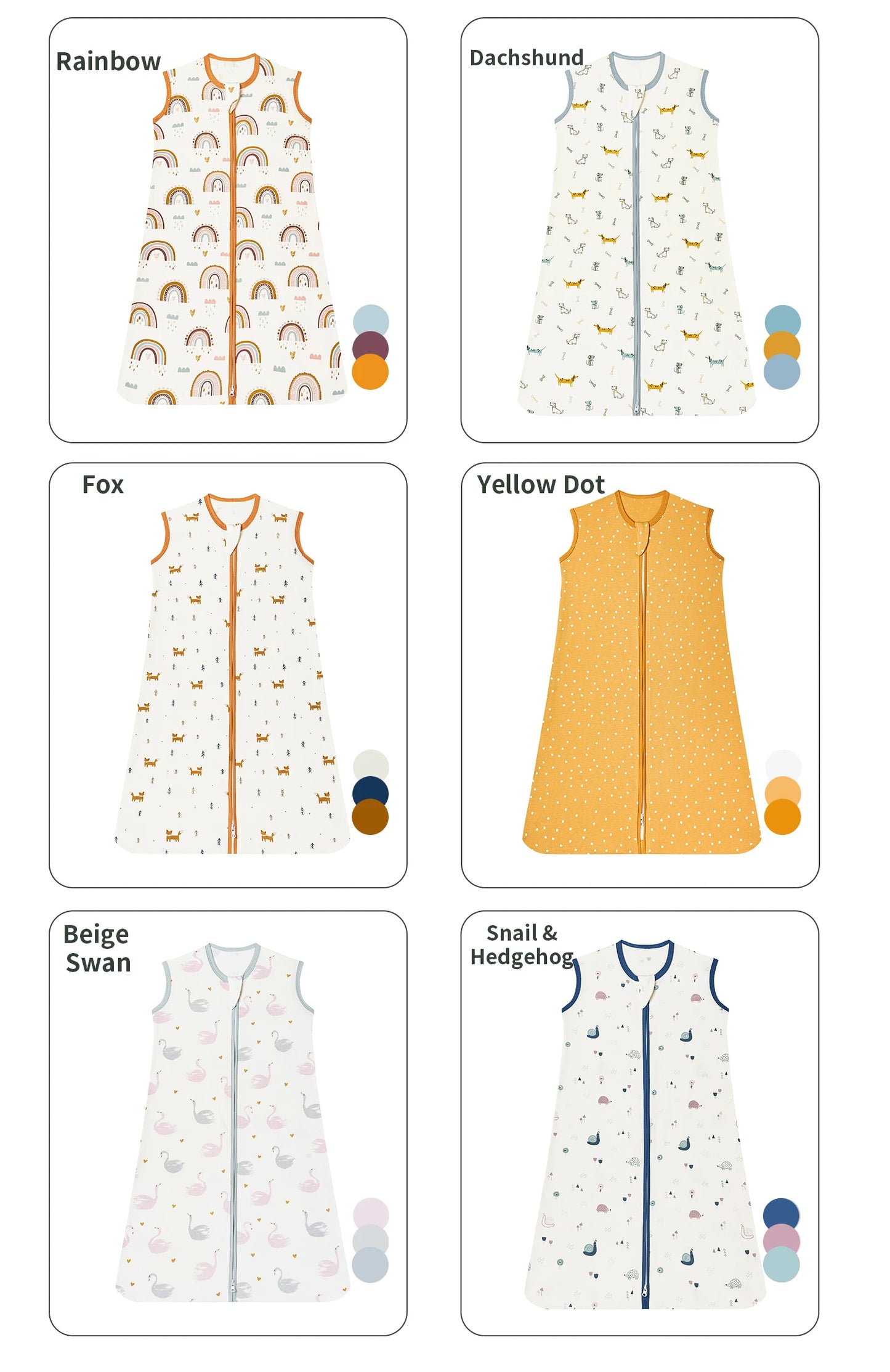 🍼 LittleCuddles™ Baby Sleep Sack – Safe & Comfy All-Night Sleep